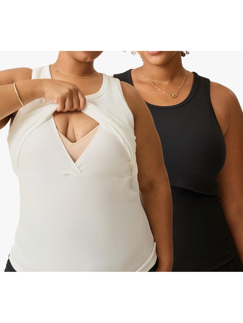 Kindred Bravely Nursing Tank Tops 2 Pack Large NEW
